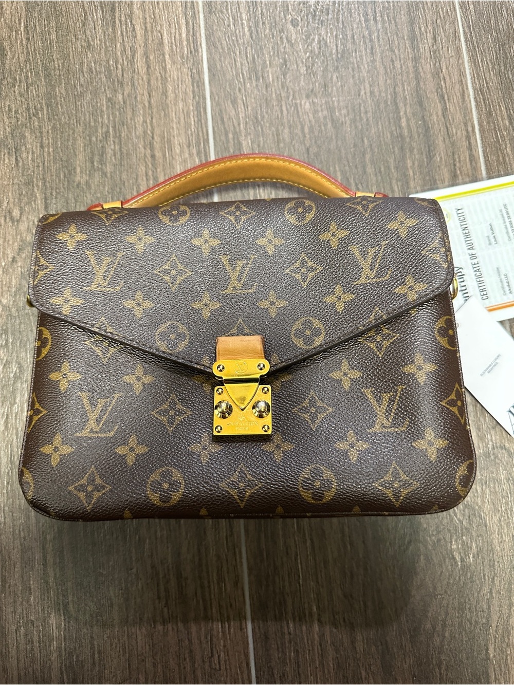 Louis Vuitton Monogram Pochette Metis